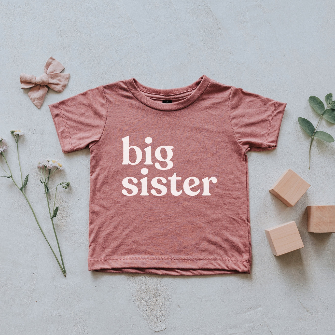 Gladfolk kids sibling tee