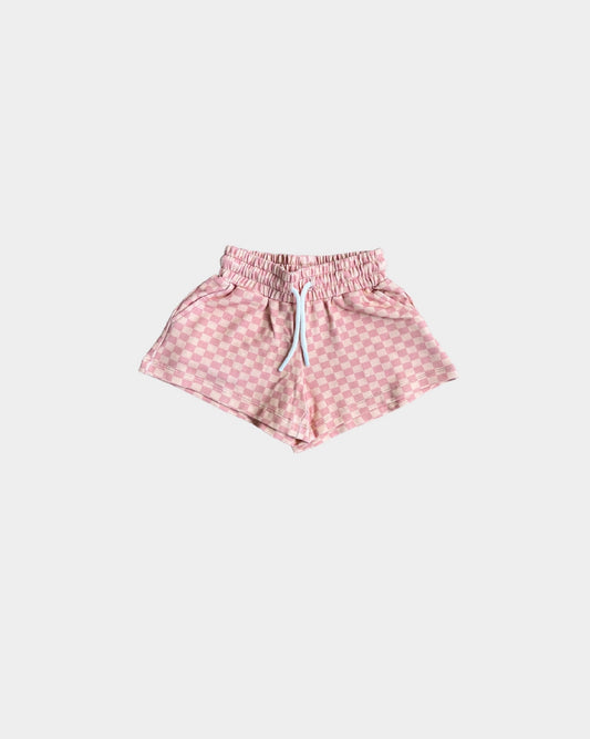 Babysprouts girls checkered shorts