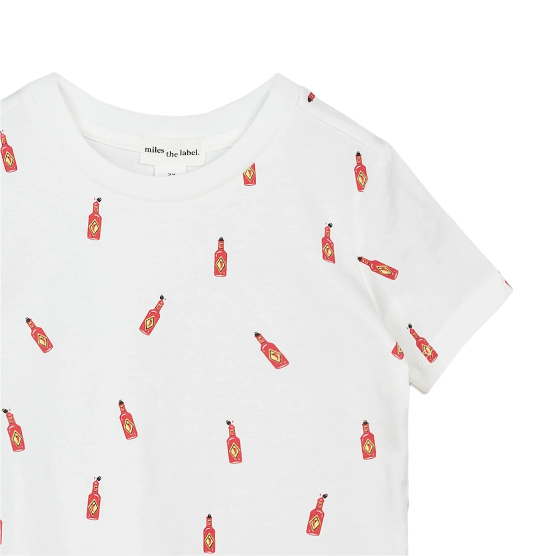 Miles the Label infant & kids hot sauce print tee