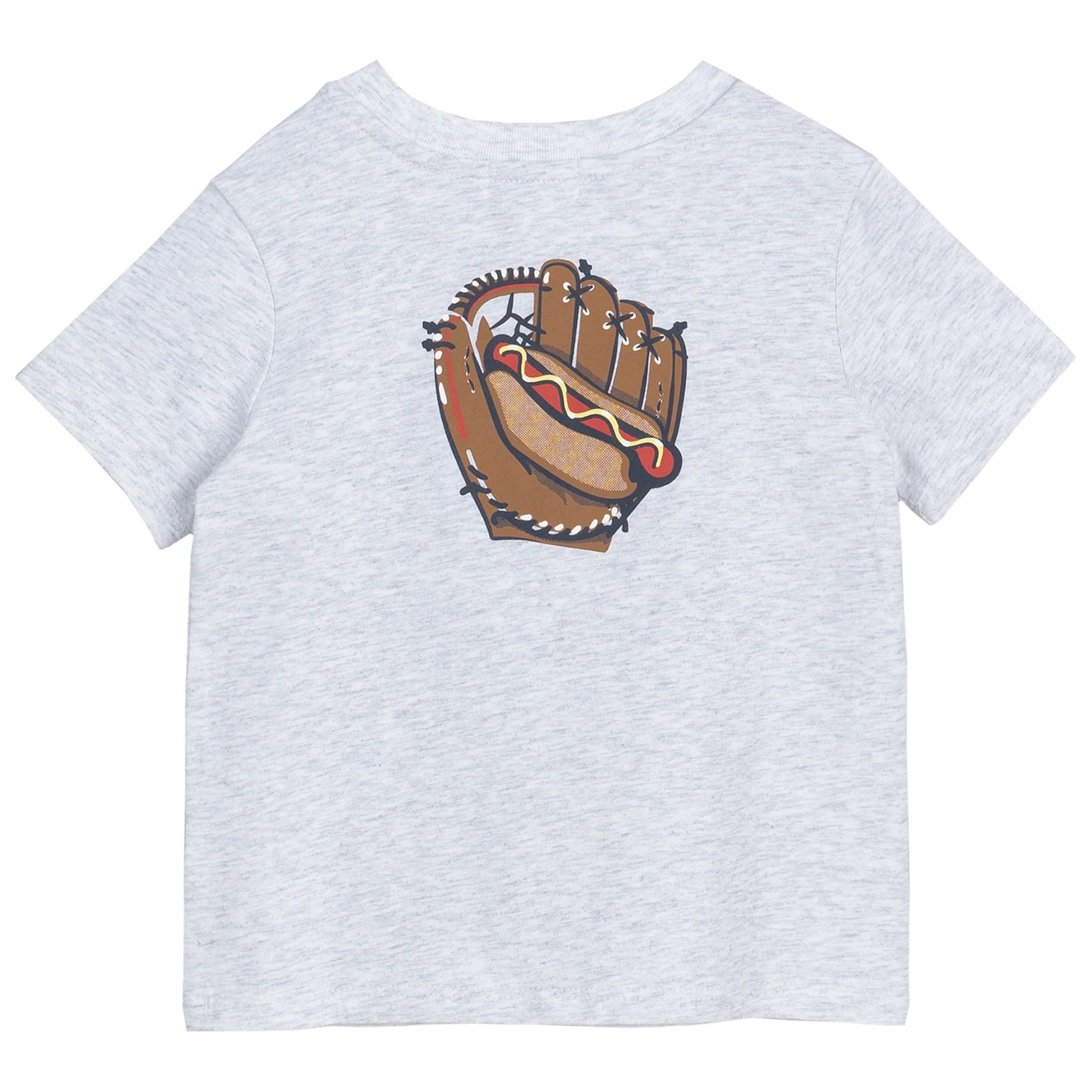 Miles the Label infant & kids hot dog baseball tee