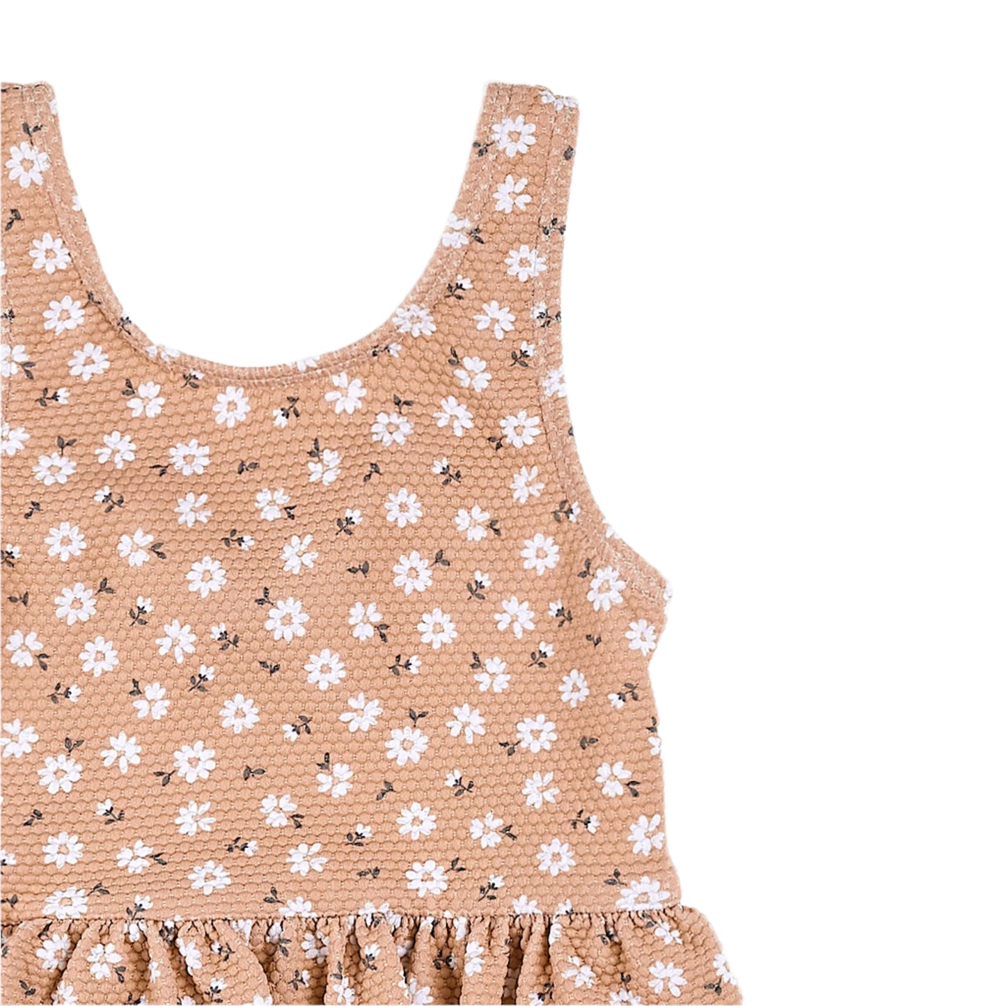 Petit Lem infant girl wild rose skirted swimsuit