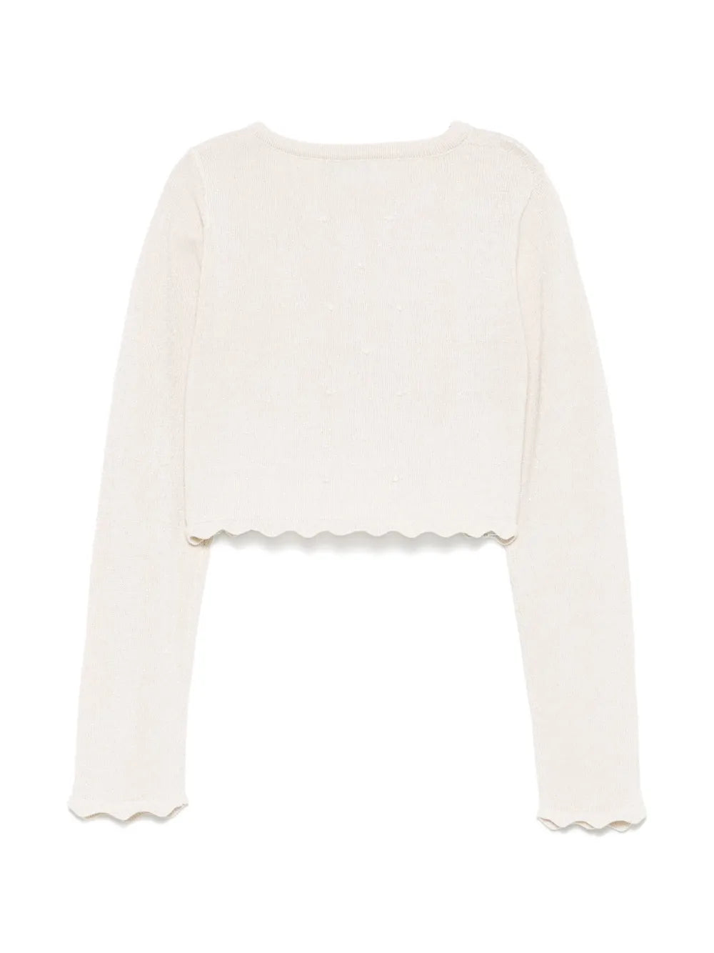 Abel & Lula girls shimmer cardigan