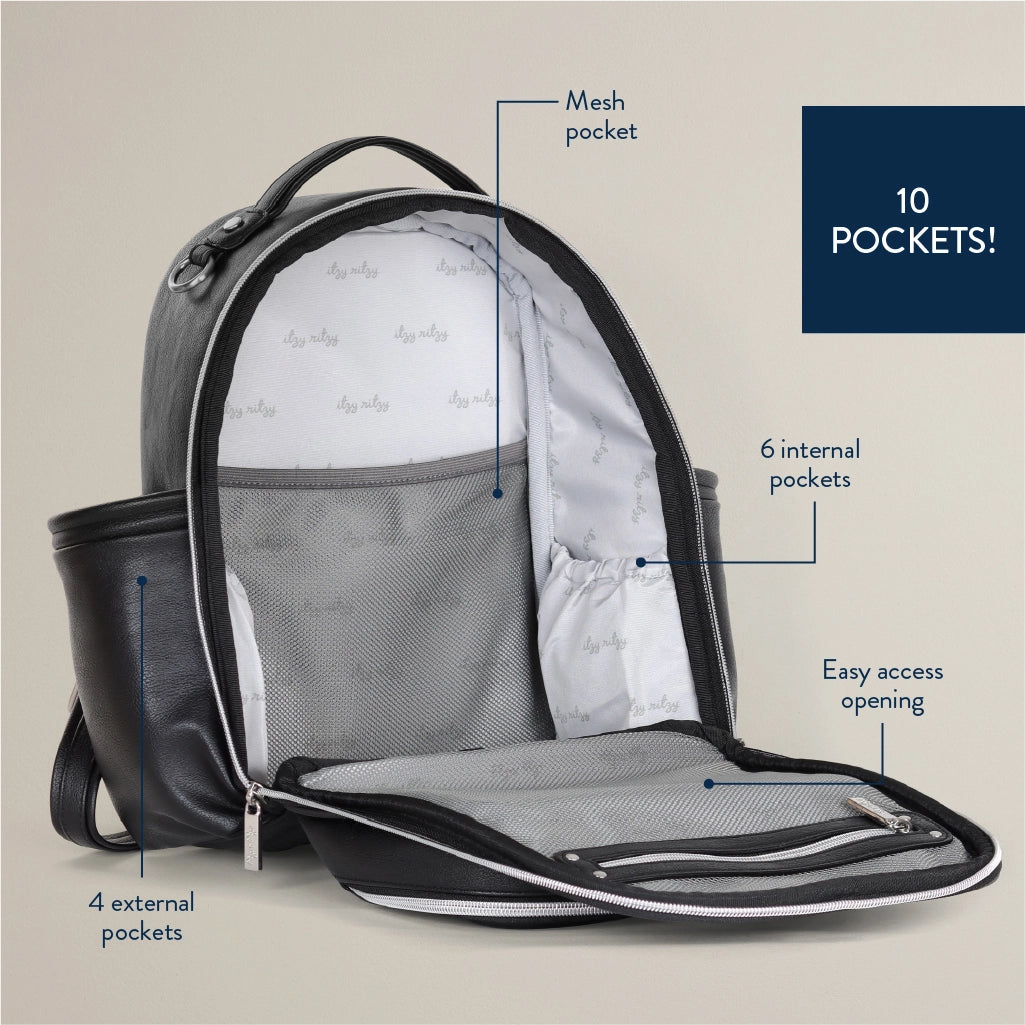 Itzy Ritzy mini plus diaper bag backpack