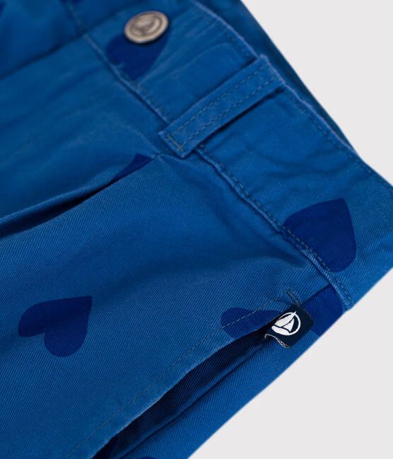 Petit Bateau girls heart print shorts