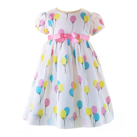 Rachel Riley infant girl balloon dress