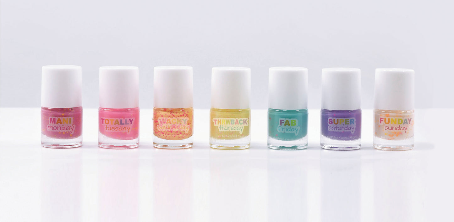 Iscream days of the week nail polish