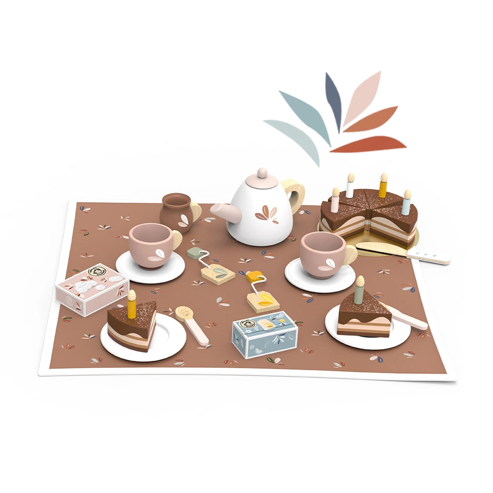 Speedy Monkey birthday tea set