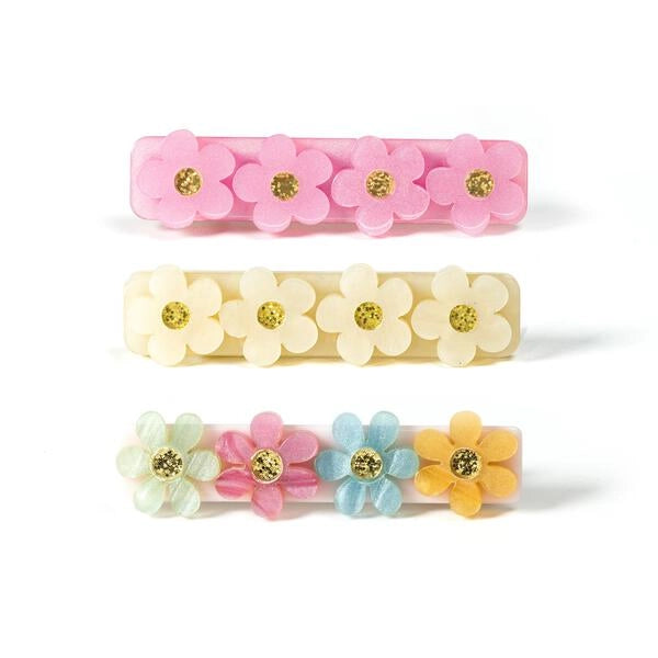 Lilies & Roses NY set of 3 hair clips