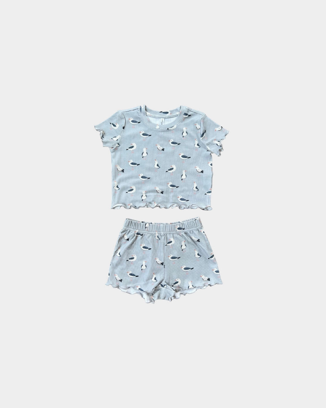 Babysprouts girls ribbed two piece set