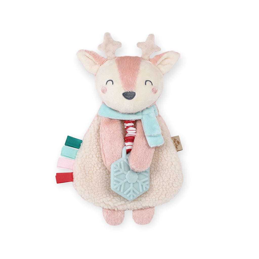 Itzy Ritzy holiday plush + teether toy