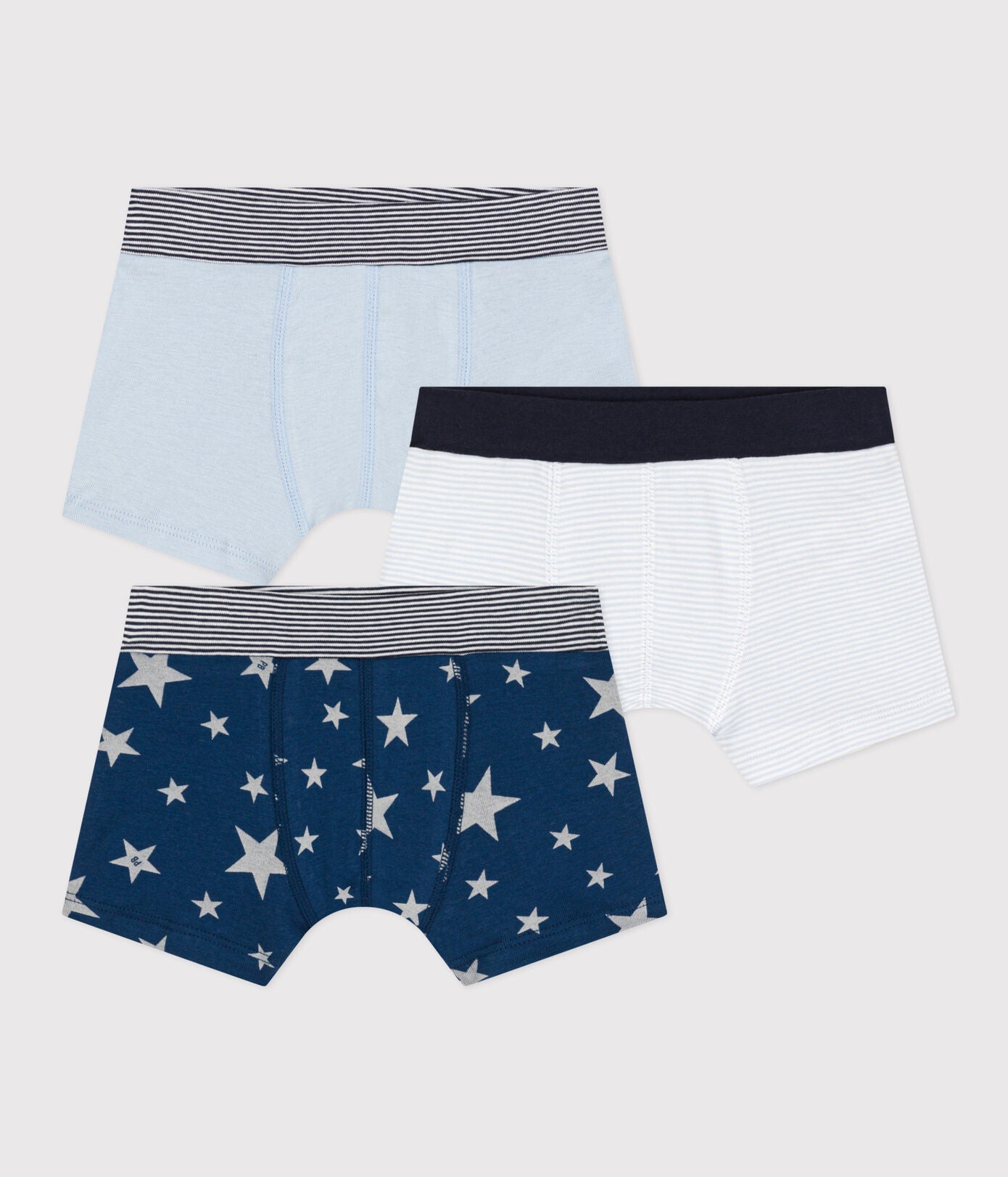 Petit Bateau 3-pack boys boxers