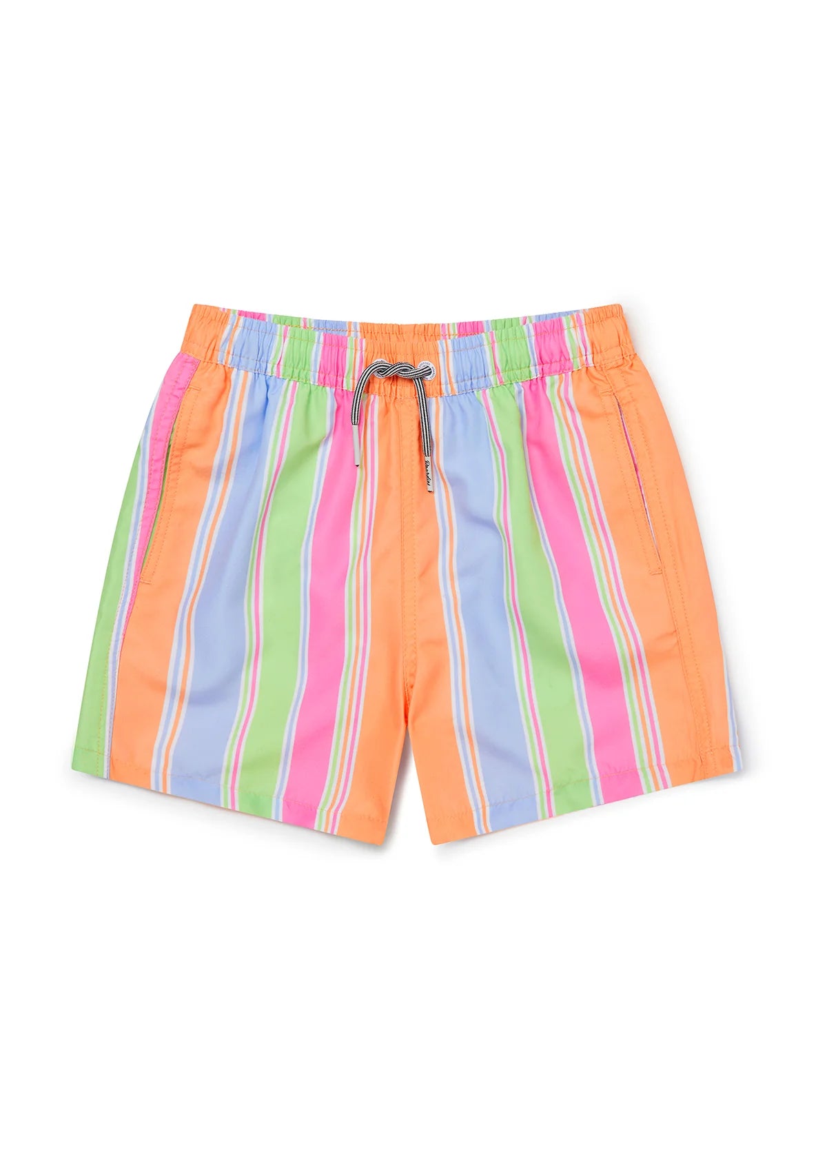 Boardies boys citrus stripe swim shorts