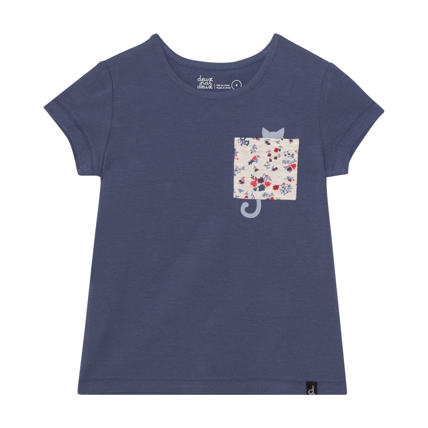 Deux Par Deux girls short sleeve top