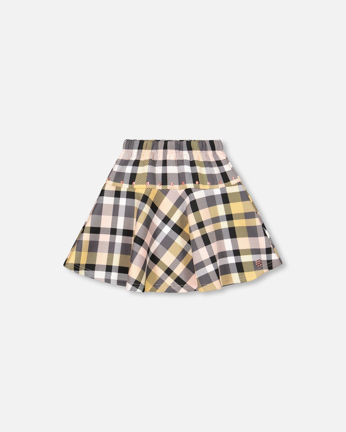 Deux Par Deux girls plaid mini skirt