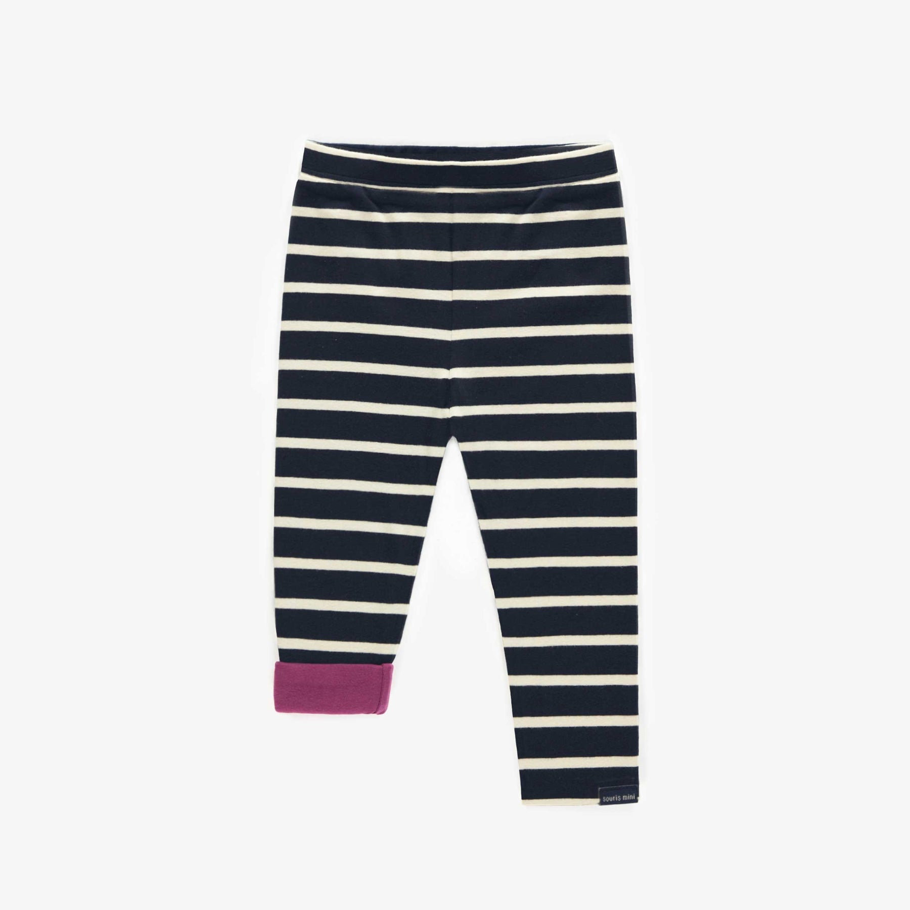 Souris Mini infant & girls reversible stripe leggings – The Original  Childrens Shop