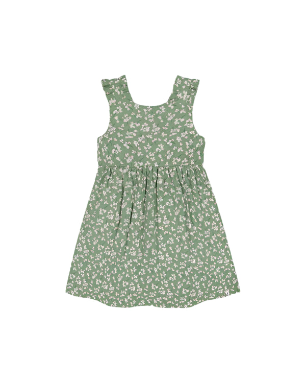 Deux Par Deux girls sleeveless muslin dress