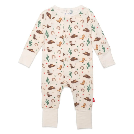 Magnetic Me not my first rodeo romper