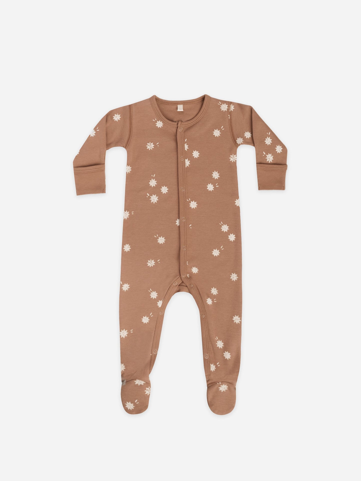 Quincy Mae infant full snap footie
