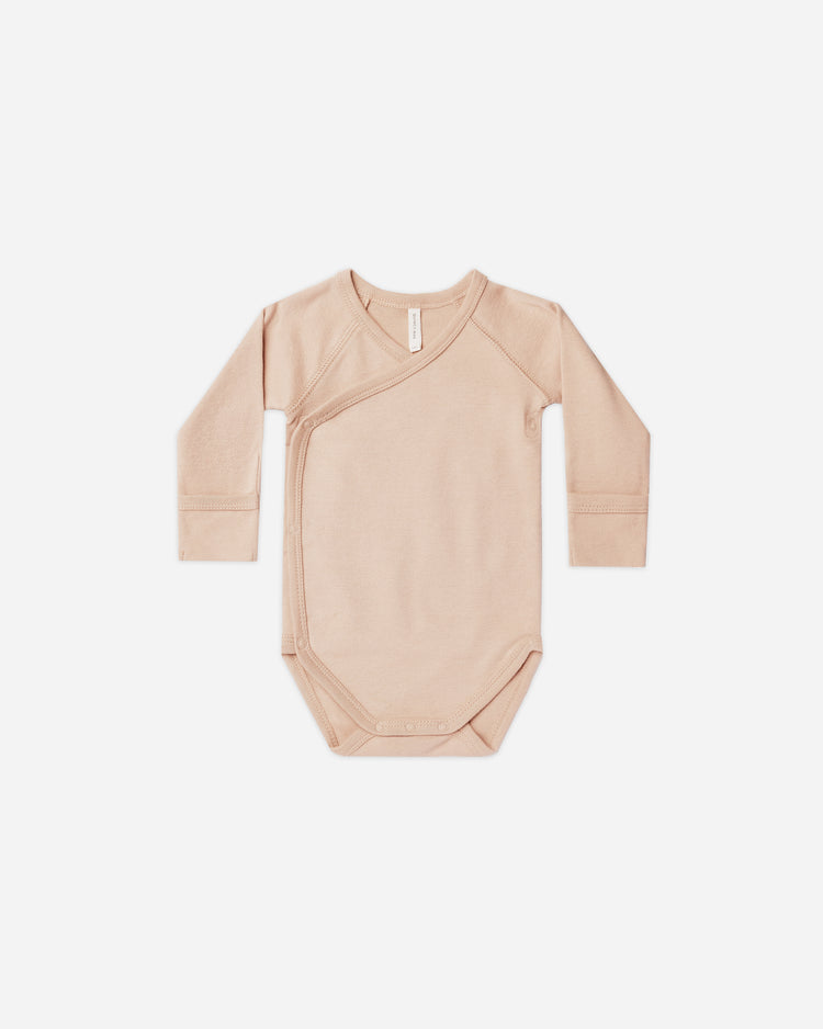 Quincy Mae side snap bodysuit