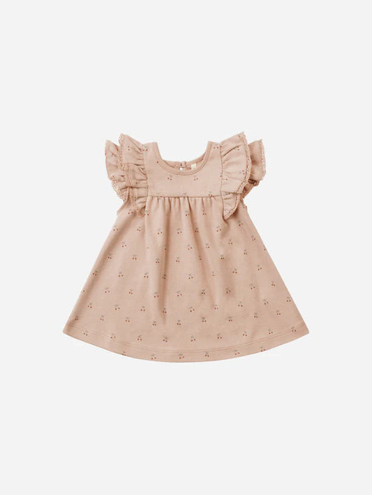 Quincy Mae infant girl flutter dress