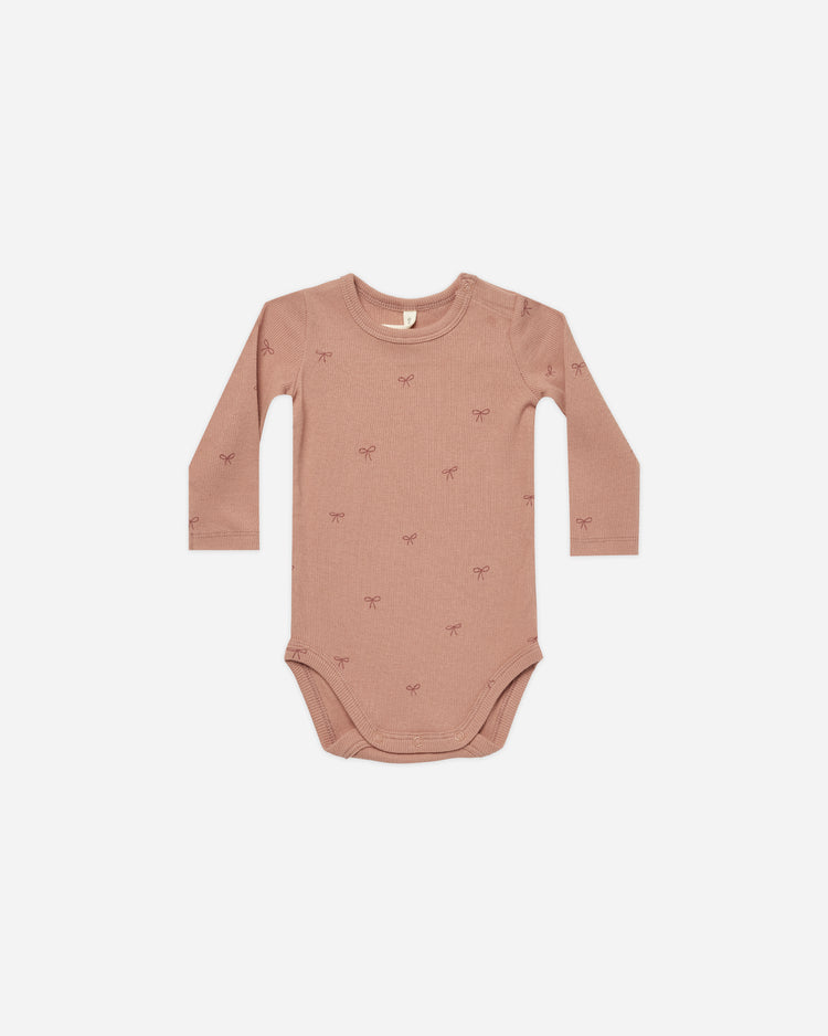 Quincy Mae infant ribbed bodysuit