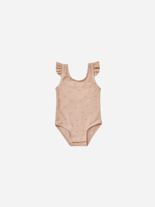Quincy Mae infant girl flutter one-piece swimsuit