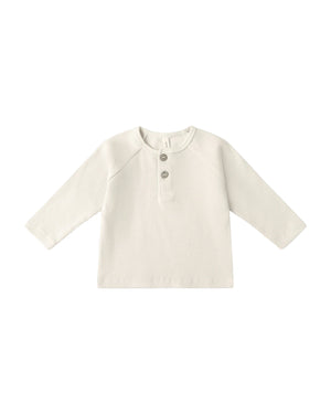 Quincy Mae infant & kids henley knit top
