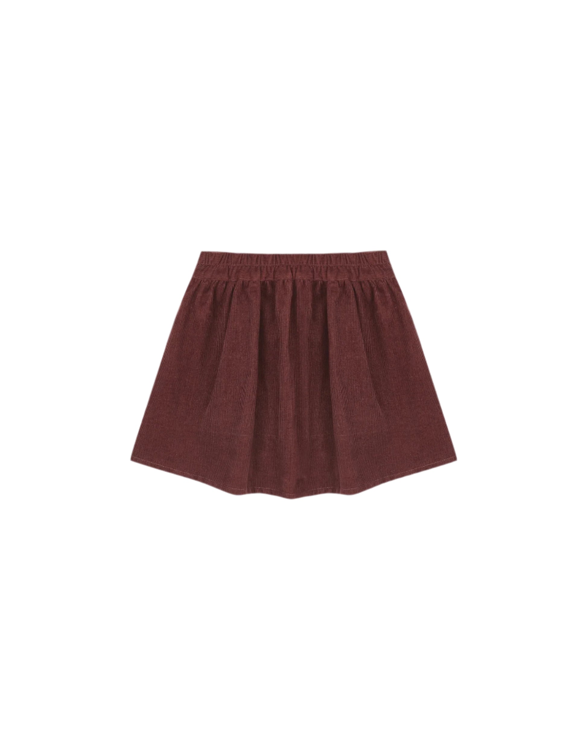 Rylee + Cru girls button front mini skirt