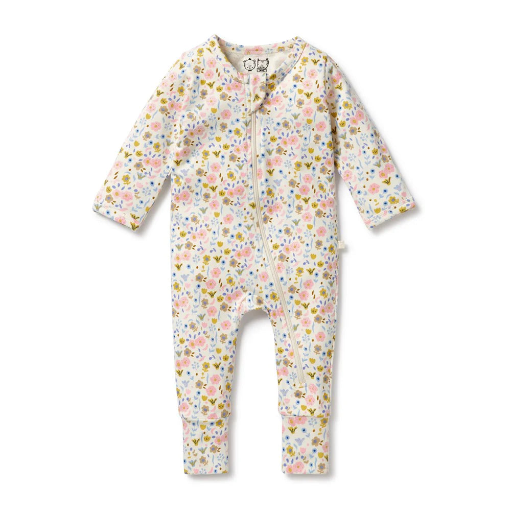 Wilson & Frenchy infant girl ava floral print romper