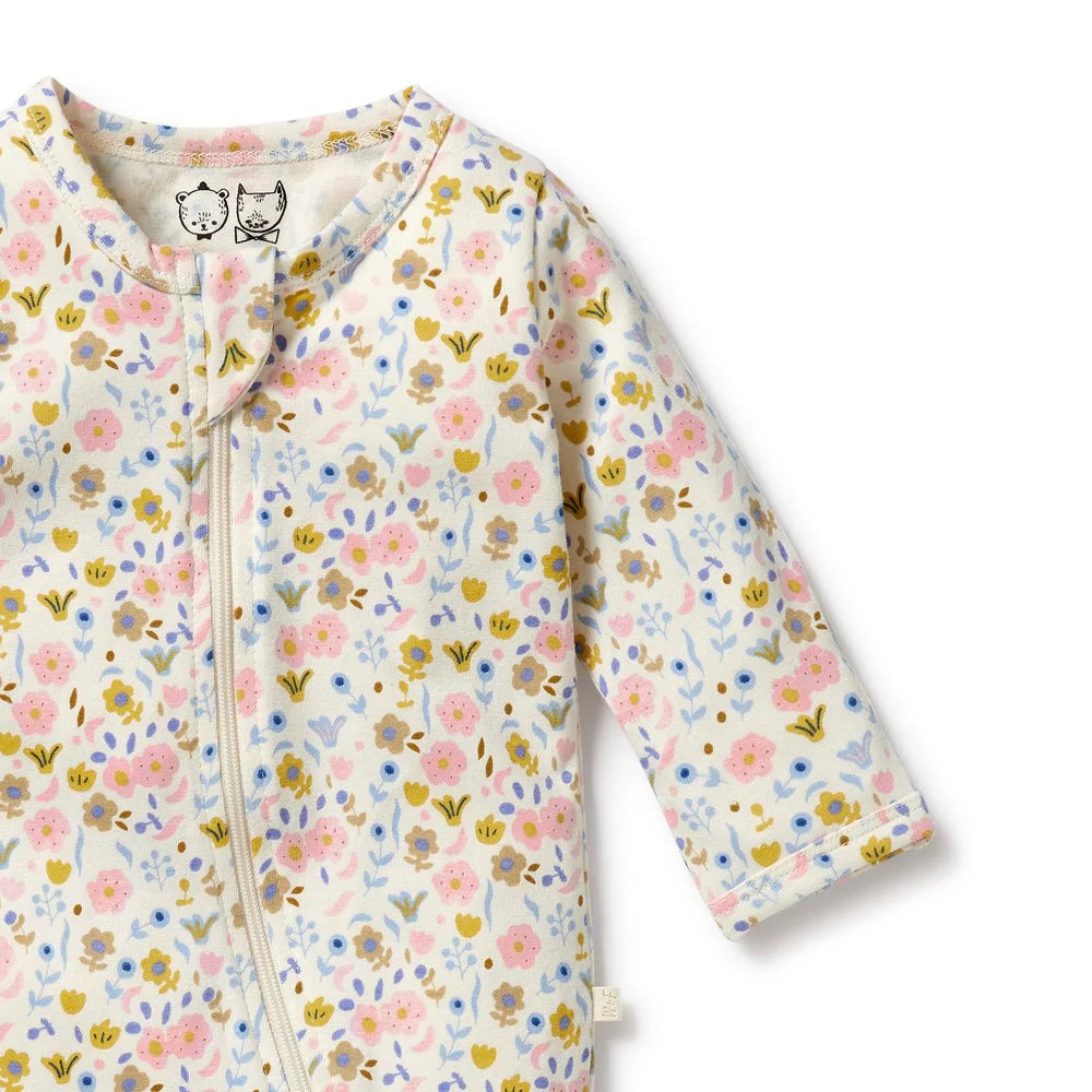 Wilson & Frenchy infant girl ava floral print romper