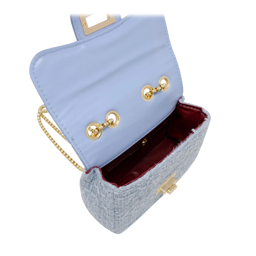 Tiny Treats classic large tweed handbag