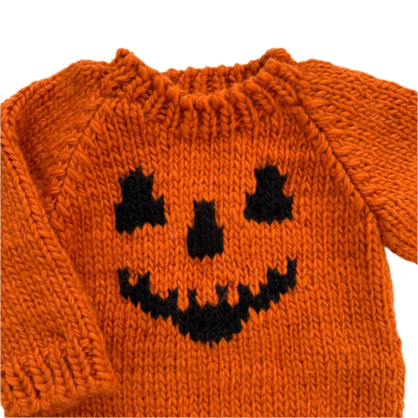 The Blueberry Hill jack-o-lantern sweater