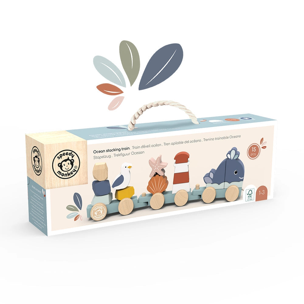 Speedy Monkey ocean stacking train