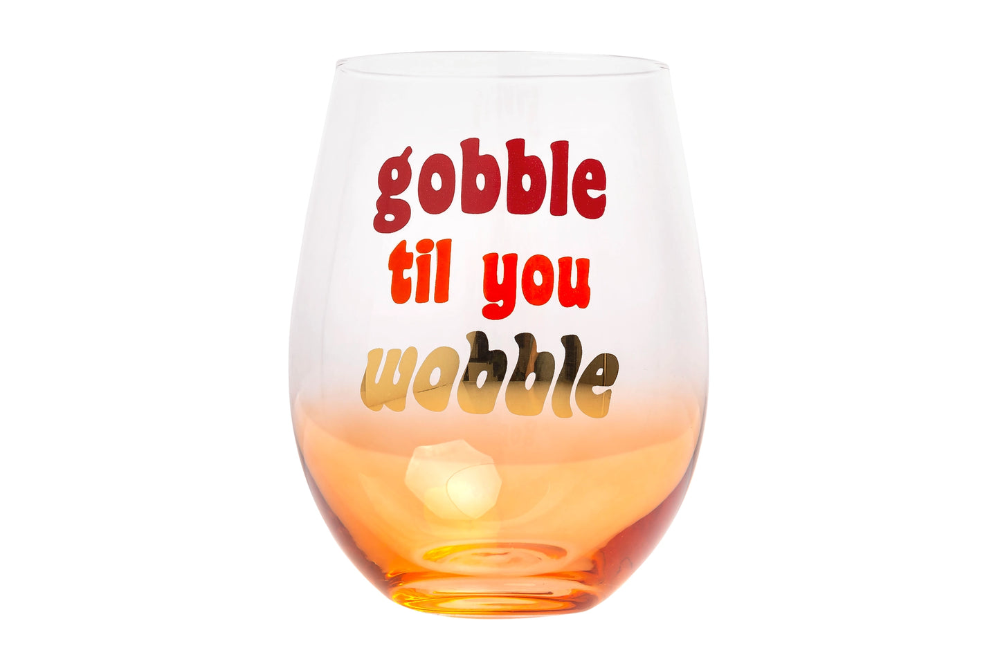 Pearhead wine glass