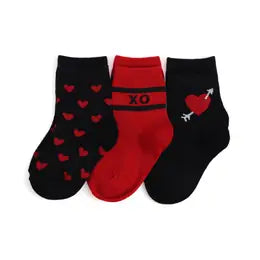 Little Stocking Co. Valentines 3-pack midi socks