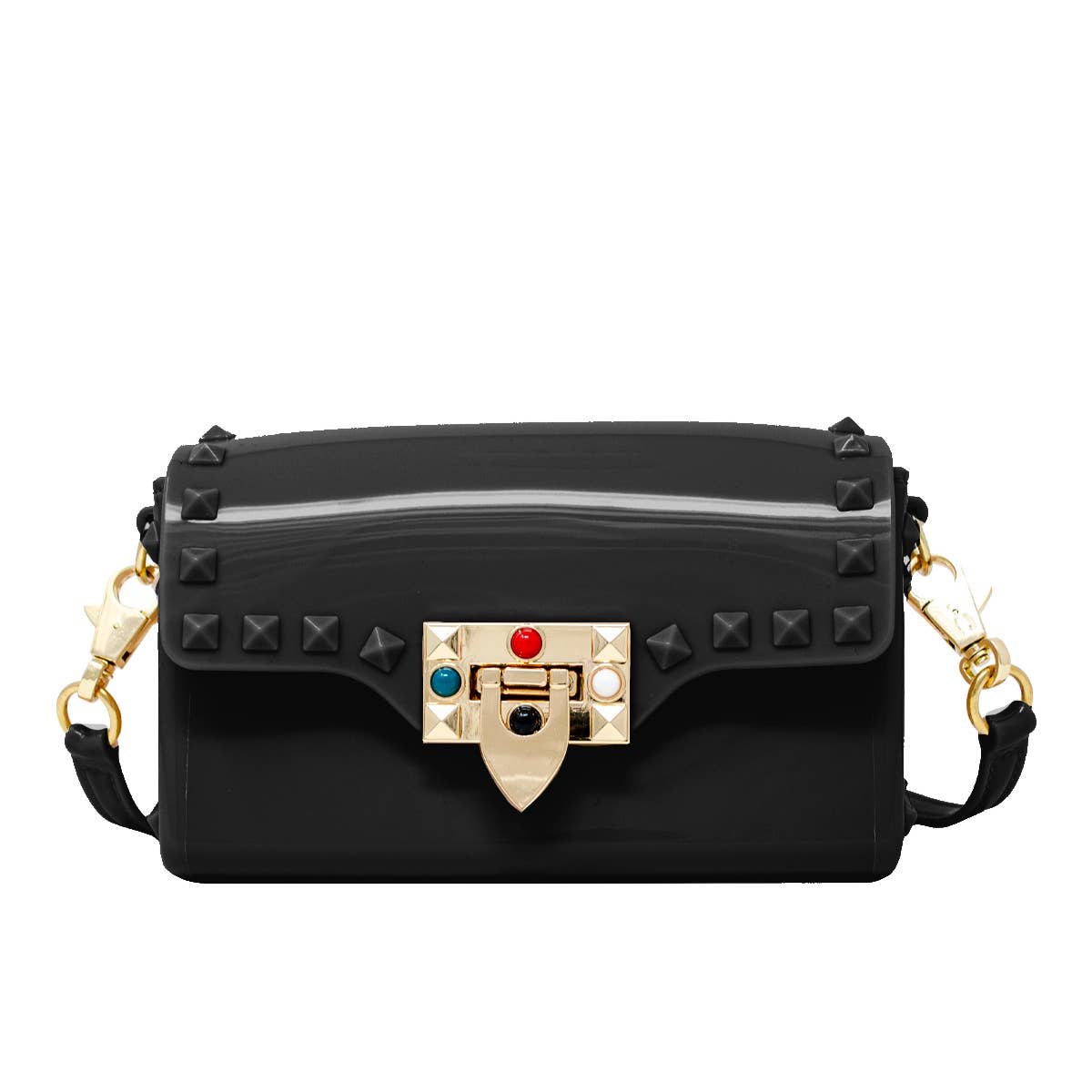 Tiny Treats mini jelly stud handbag