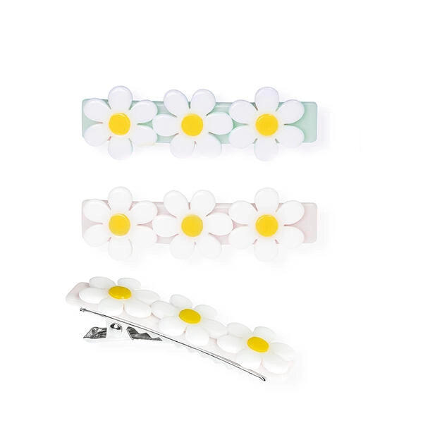 Lilies & Roses NY set of 3 hair clips