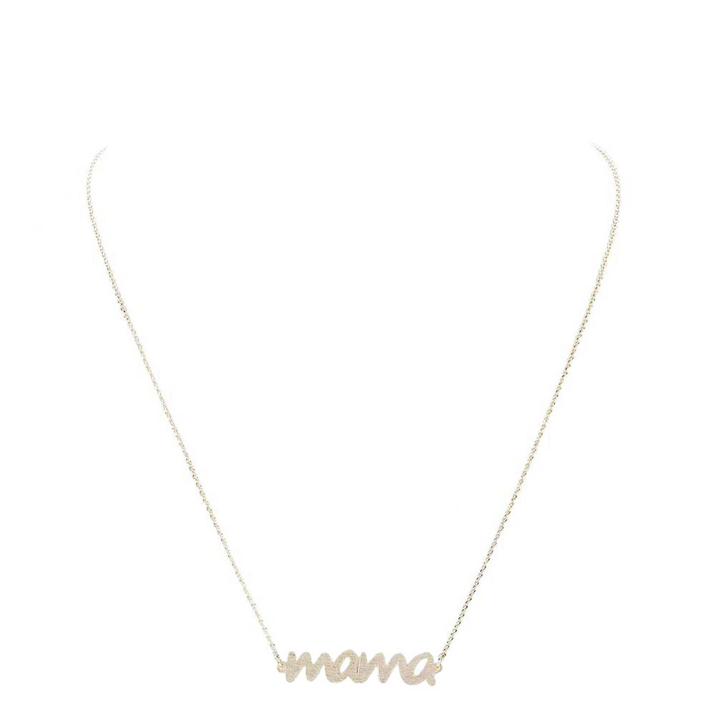 Madeline Love mama necklace