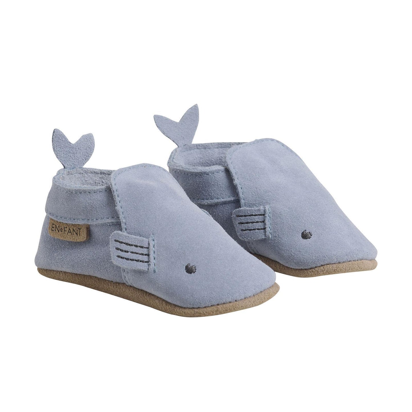 En Fant suede moccasins