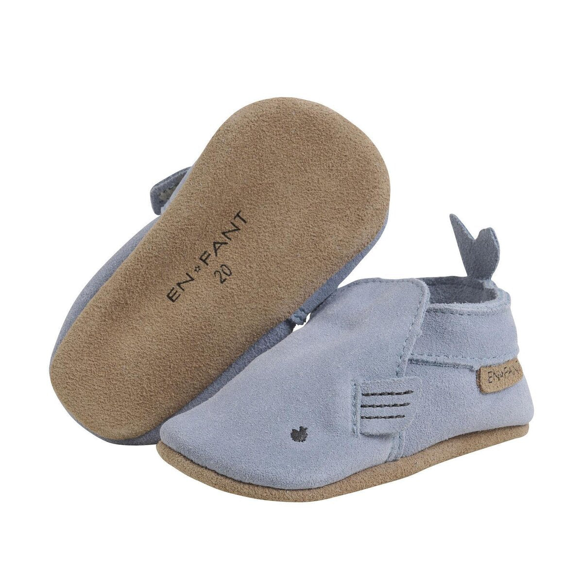 En Fant suede moccasins