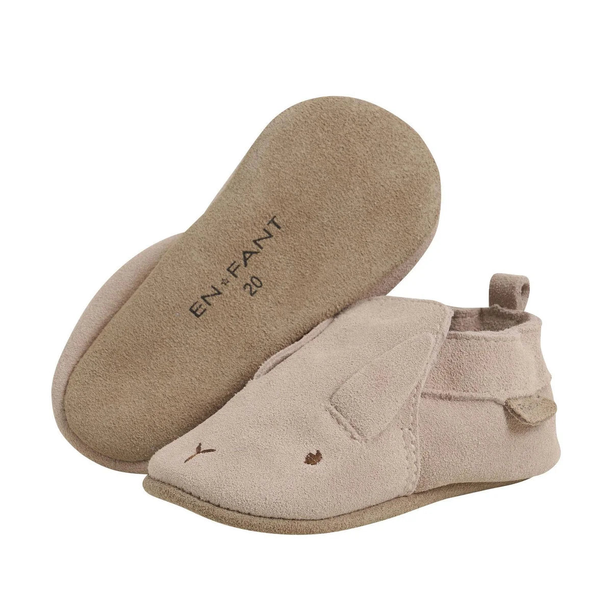 En Fant suede moccasins