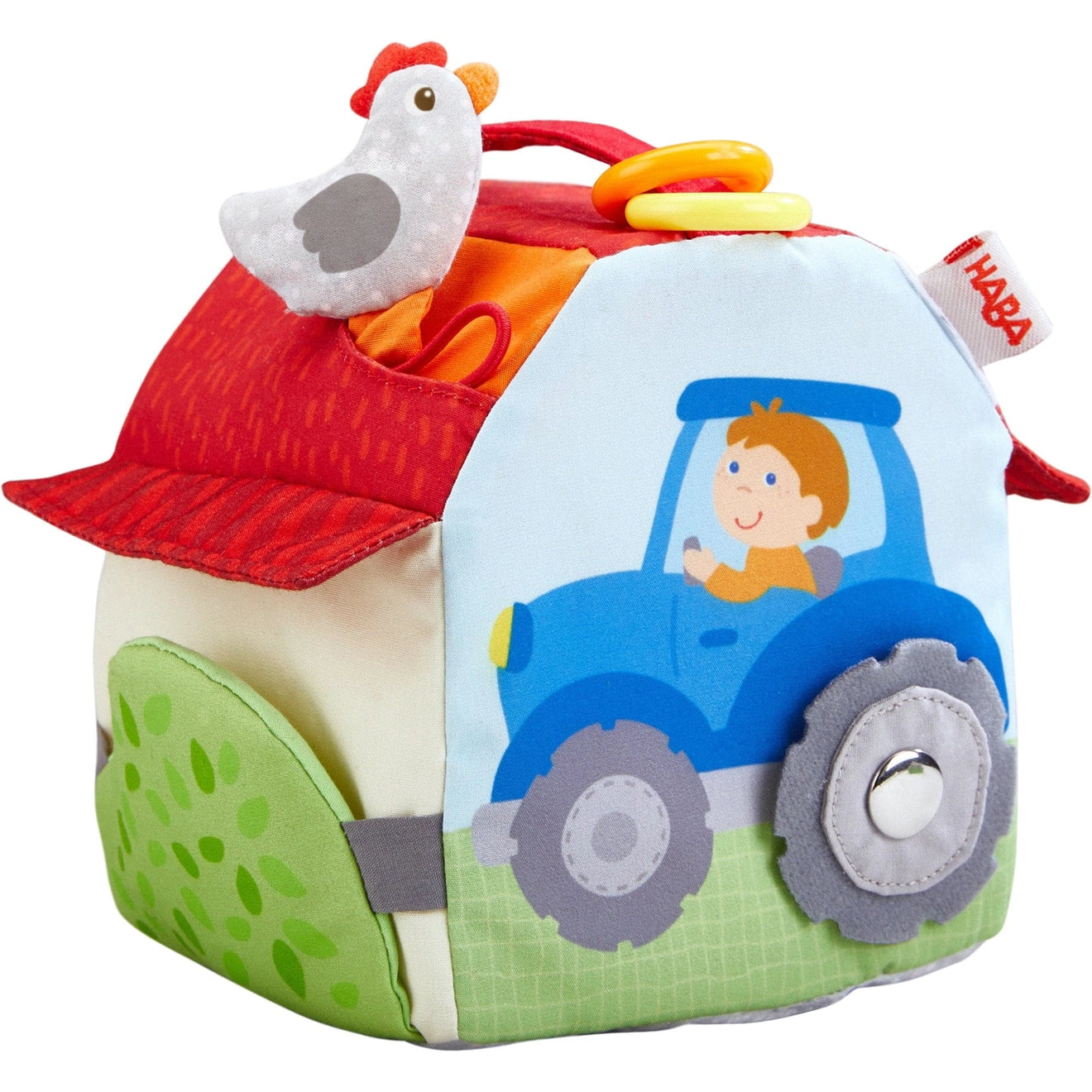 Haba USA farmyard play cube