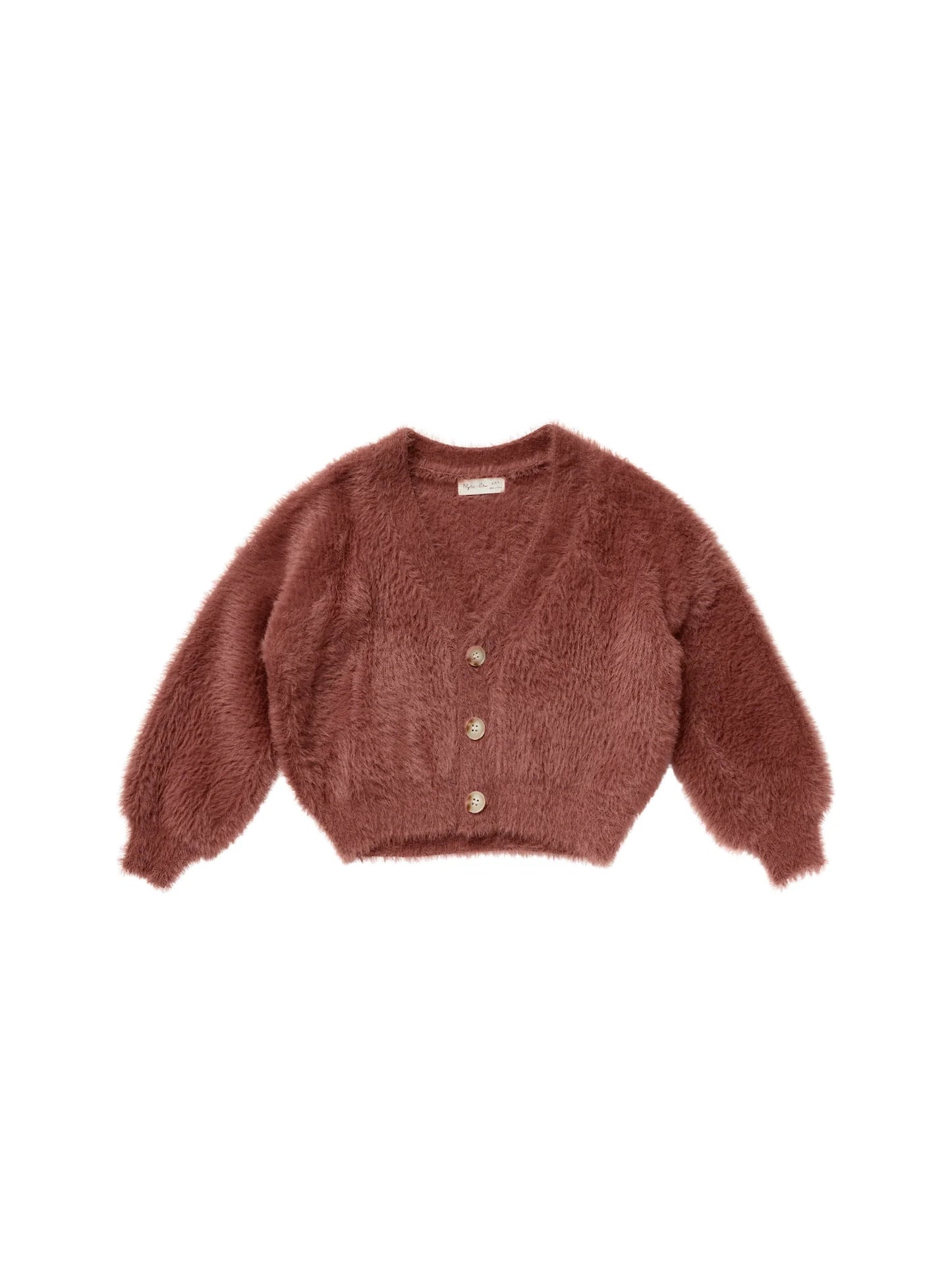 Rylee + Cru girls boxy crop cardigan