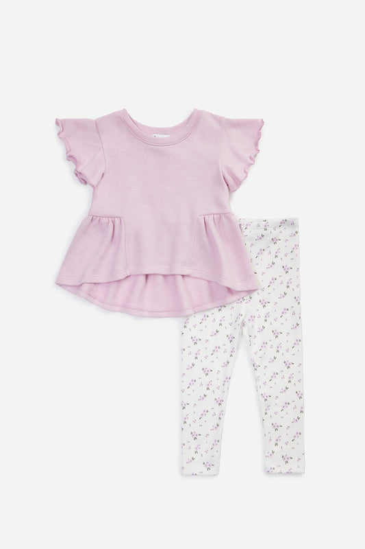 Splendid infant girl floral legging set