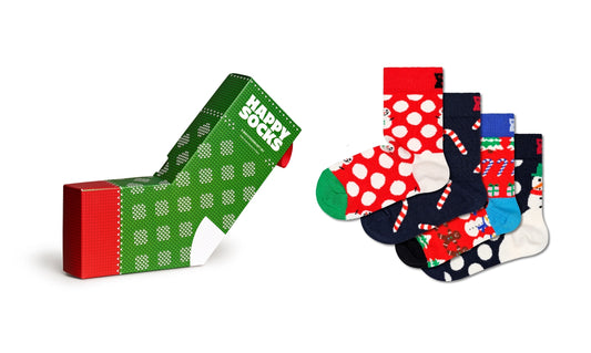 Happy Socks 4-pack stocking gift set
