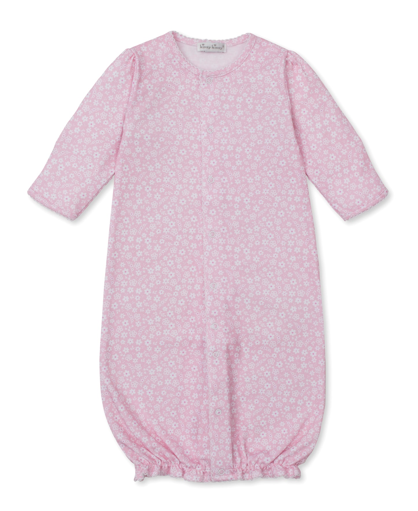 Kissy Kissy infant girl fall in bloom converter gown