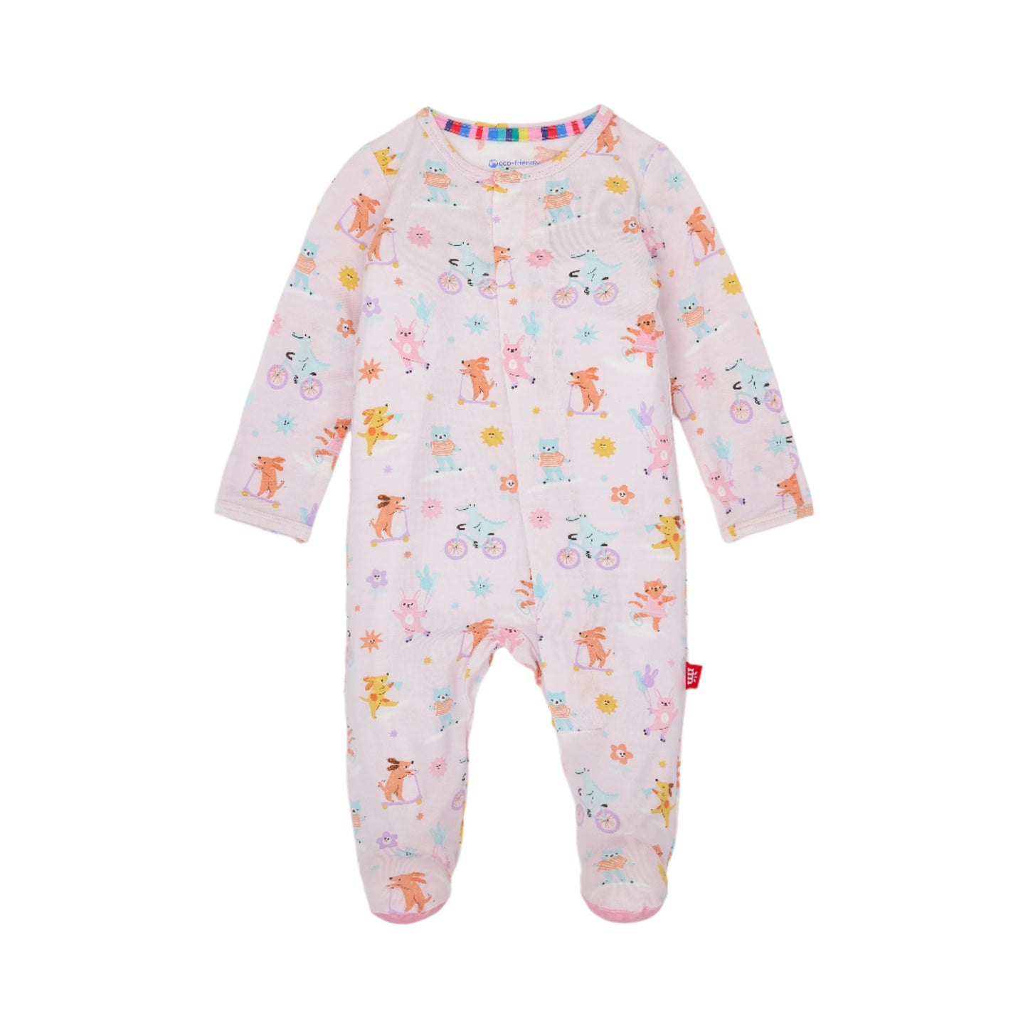 Magnetic Me infant girl playground pals footie