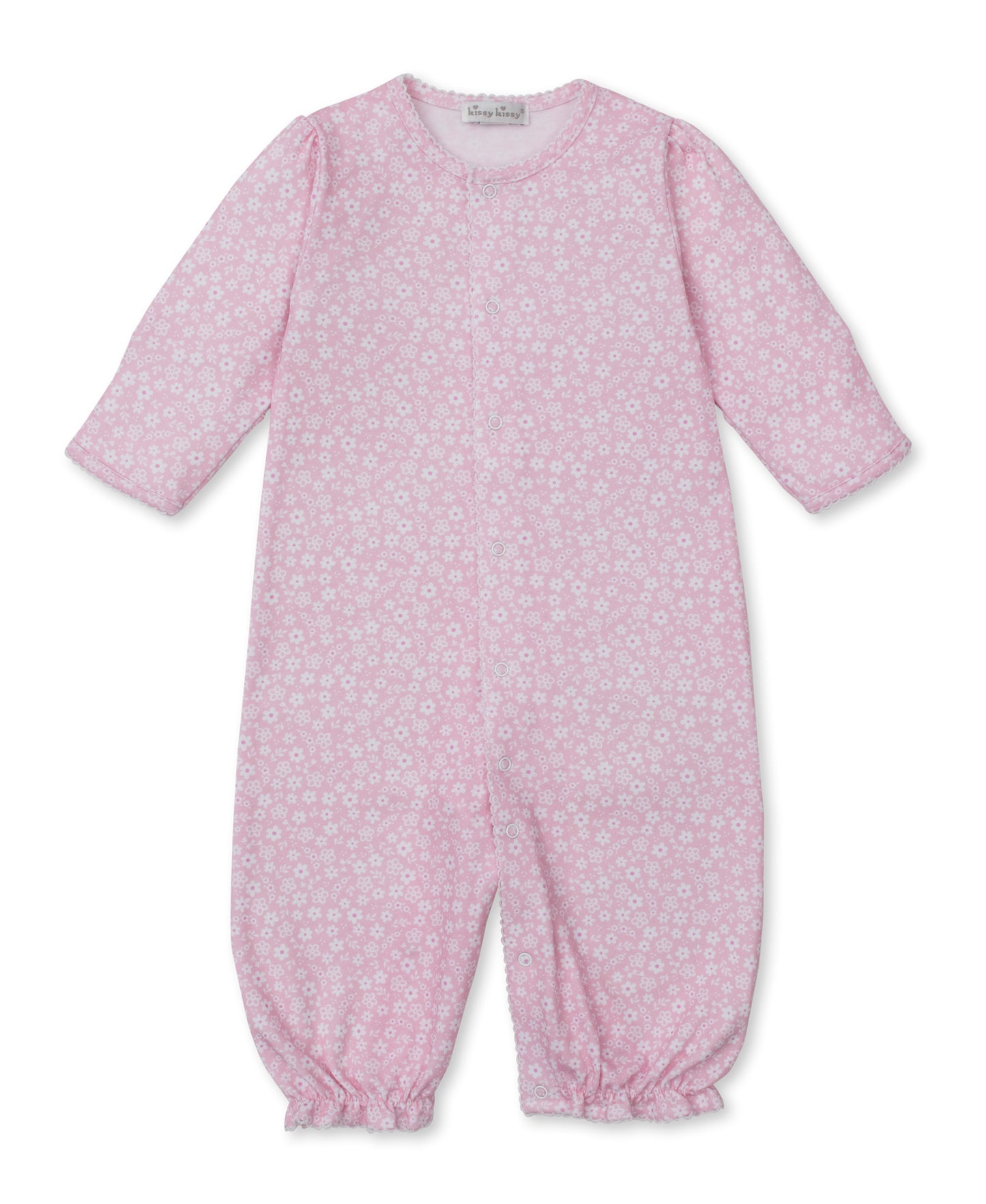 Kissy Kissy infant girl fall in bloom converter gown