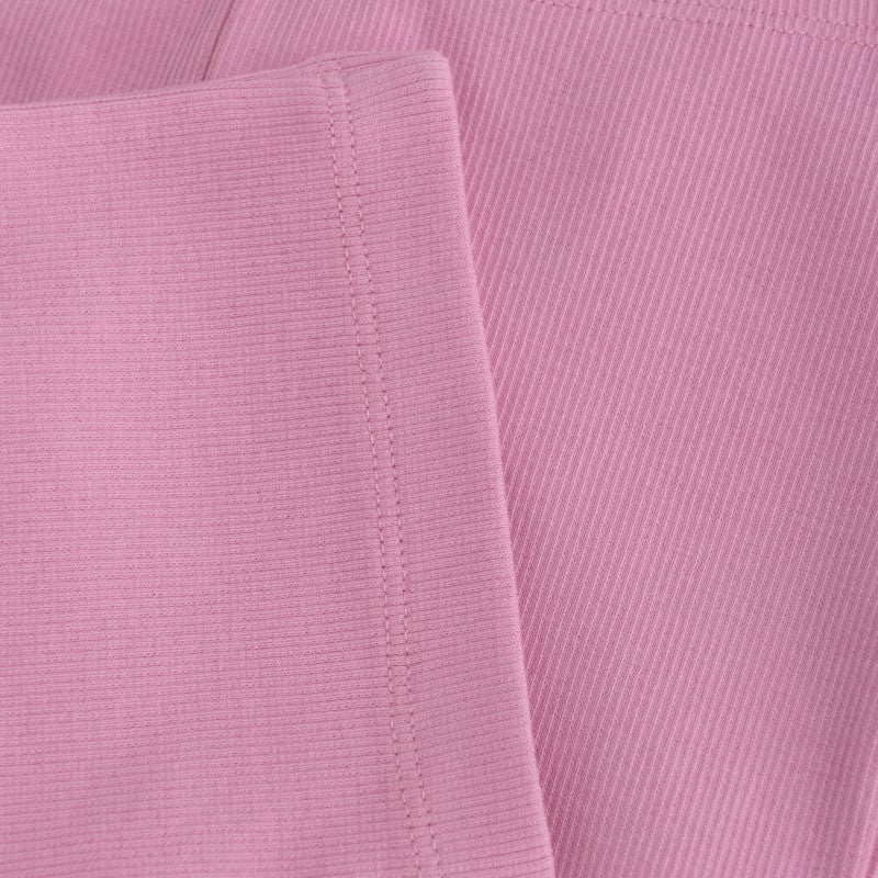 Creamie girls ribbed bike shorts