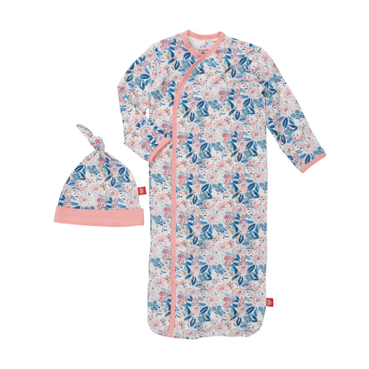 Magnetic Me infant girl once and floral gown